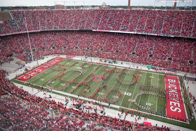 A stadium filled with peopleAI-generated content may be incorrect.